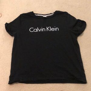 CALVIN KLEIN shortsleeve black tee